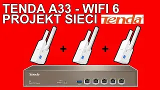 TENDA A33 - Jak skonfigurować REPEATER - wzmacniacz sygnału EXTENDER jako Acces Point WIFI6  PROJEKT