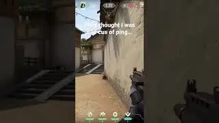 I had 200 ping… 