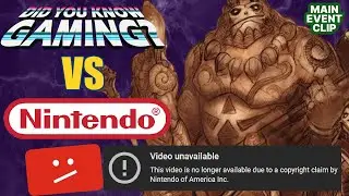 YouTuber Did You Know Gaming Copyright Struck by NINTENDO | Capyright Abuse