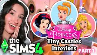 decorating Tiny Castles for the DISNEY PRINCESSES in The Sims 4