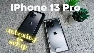 แกะกล่อง ไอโฟน 13 โปร | iPhone 13 Pro Unboxing + setup
