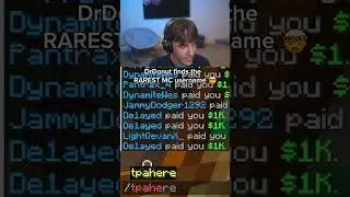DrDonut Finds Insanely Rare Username