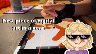 Do I still remember how to do digital art? First time doing digital art in a year!