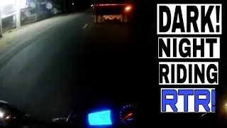 DARK NIGHT RIDING || RTR! || Eken H9R || Ride Safe || The Ahad Chowdhury || RockTheRoad
