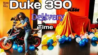 KTM Duke 390 delivery 🚚. what a nice bike #ktm #duke #390