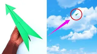 Paper Airplane Making | How To Make Paper Airplane That Flies Far