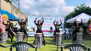 용답시장 발대식 “아모르파티 난타”
