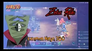 Examen Ninja 380 (Zetsu Carrito) Pupila Carmesí