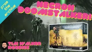 Unboxing the Necron Canoptek Doomstalker Warhammer 40k