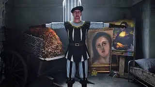 Assassin's Creed Reference in Goat Simulator Remastered Trailer