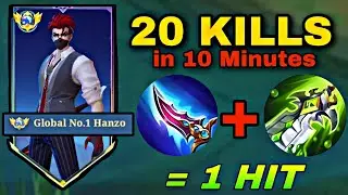 HANZO AUTO ONE HIT DELETE BUILD ( hanzo best build 2023)