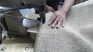 AIRCRAFT CARPET SERGING -The Scott Group (NC Carpet Binding model 81200AIR)