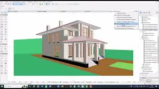 Новый 3D документ в архикаде