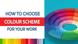How to choose colour scheme for your designs.... #understanding colour scheme