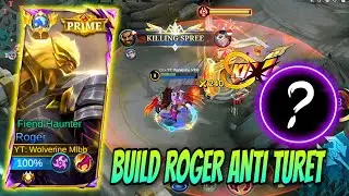 BUILD HYPER ROGER TERKUAT DI BUMI‼️BUILD DAN EMBLEM UNTUK HYPER ROGER | USER ROGER WAJIB PAKAI INI