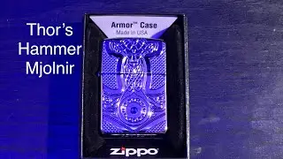 Unboxing Zippo Thor’s Hammer The Mighty Mjolnir Medieval Design 49289