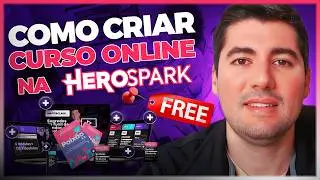 Como Cadastrar Curso Online GRÁTIS na HeroSpark