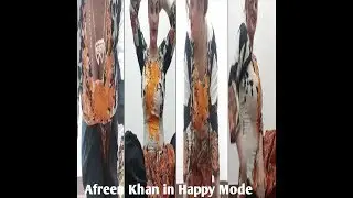Afreen Khan Live Happy Mode After Super Hit Performance