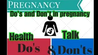 DO's AND DON'T IN PREGNANCY || HEALTH TALK #nursingschoolstudents #education #gnmnursing #class