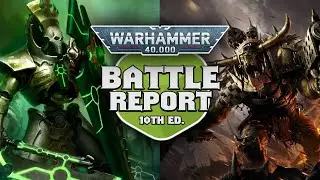 Necrons vs Orks Warhammer 40k 10th Edition Battle Report Ep 43
