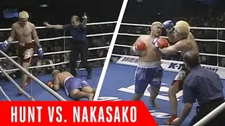 Mark Hunt's CRAZIEST Fight! Hunt vs. Nakasako