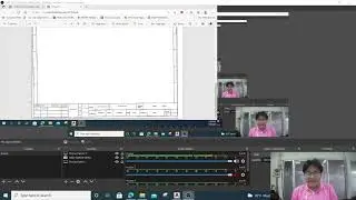 AutoCAD ฝึกทำกรอบ