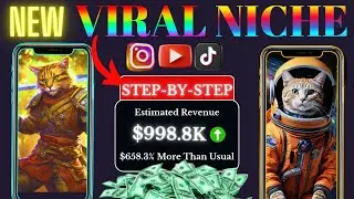 New Viral Cat Niche For TikTok Creativity Program 💵 & 🚀YouTube Shorts