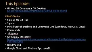 GitHub Git Commands Git Desktop Introduction
