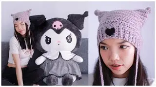 KUROMI Beanie ALERT! Learn the Easiest Crochet Tutorial EVER!