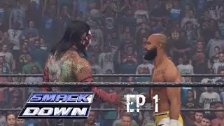 WWE 2K23 UNIVERSE MODE - SMACKDOWN EPISODE 1