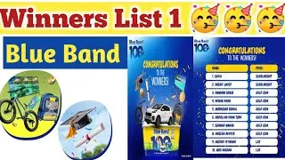 Blue Band 100 Years Winner List 1 || Blue Band Scan & Win Winners || Blue Band