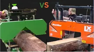 Harbor freight sawmill VS Woodmizer