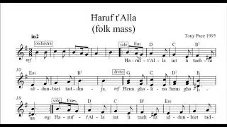 Ħaruf t'Alla - rehearsals for altos baritones