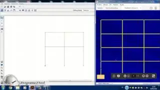 Calculating Ftool diagrams complete columns porch beams