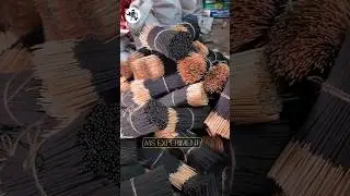 अगरबत्ती कैसे बनता है|Agarbatti Making Process #agarbatti #shorts #satisfying