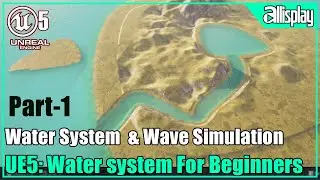 Water System for beginners in Unreal Engine5.1 part-1 | AIP
