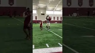 Even the D-Line need to have hops 🐇 #fsu #fsufootball