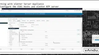 Lab 2. Task 3. Configure the ESXi Hosts and vCenter NTP server