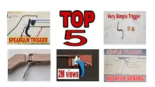 TOP 5 Speargun Trigger Mechanism // Speargun Trigger Mechanism