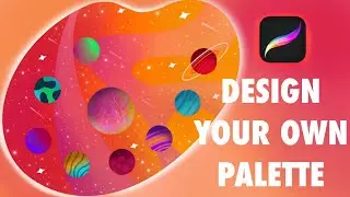 Design Your Own Palette in Procreate (#Shorts)