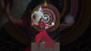 Cosmic dance of Shiva made by using AI 