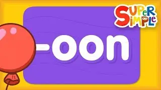 Learn How To Read Words In The "oon" Word Family | Turn & Learn ABCs | Preschool Learning