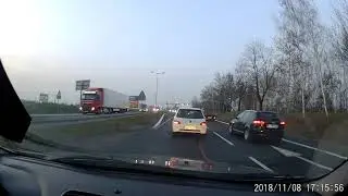 Głupia w Audi / DK1 Czechowice / Polskie Drogi