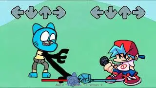 FNF vs Pibby Gumball & Jake Mod and My Game Over Screen