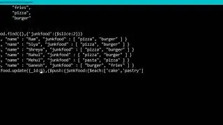 Slice operator in MongoDB