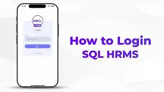 SQL HRMS - How to login HRMS
