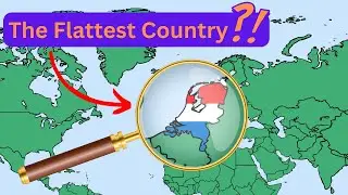 Which country has the Lowest Average Elevation in the World?
