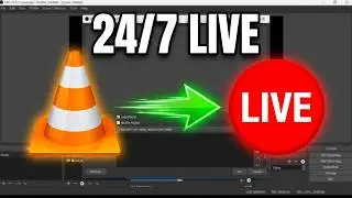 How to go live streaming on Youtube with Music and Video Playlist from VLC for free