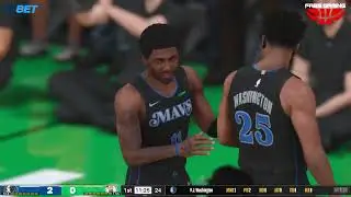 MAVERICKS vs CELTICS | NBA2K24 PC Gameplay | June  4, 2024 | NBA2K24  CPU VS CPU