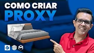 COMO CRIAR PROXY SEM PERDER AS TEXTURAS | V-RAY 5